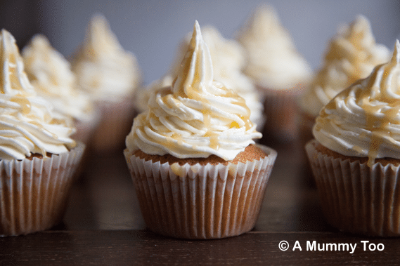 Caramel Latte Cupcakes