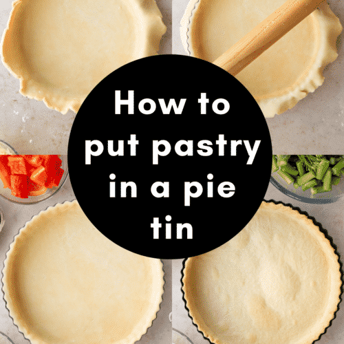How to Put Pastry in A Pie Tin