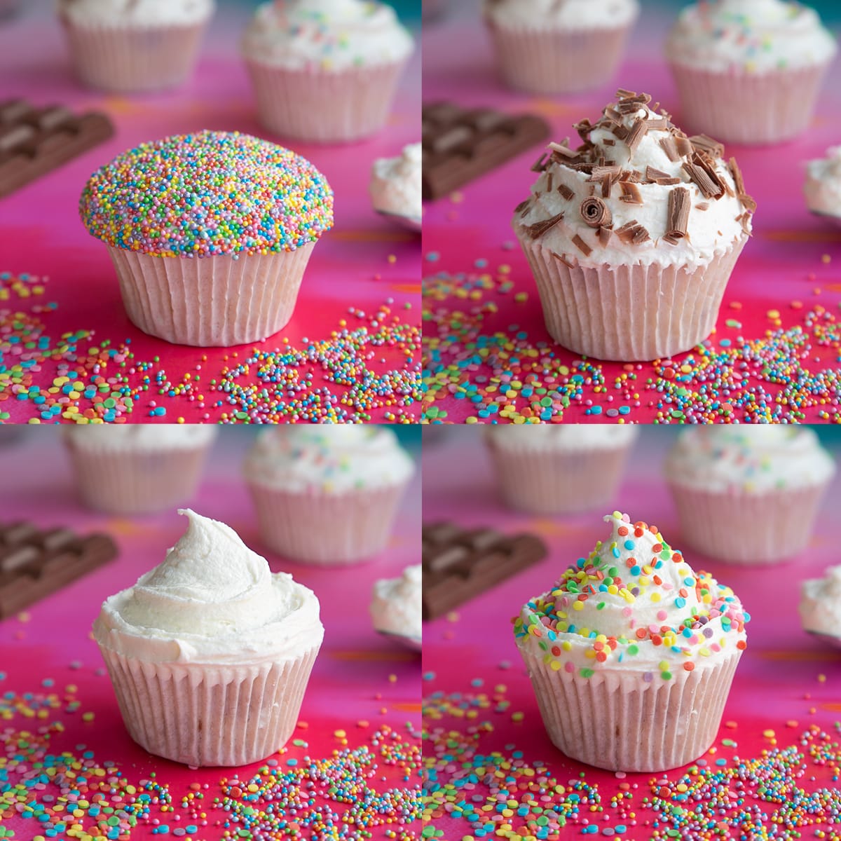 How to Frost Cupcakes with A Spoon