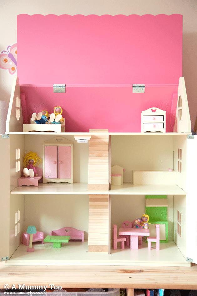 george wooden dolls house
