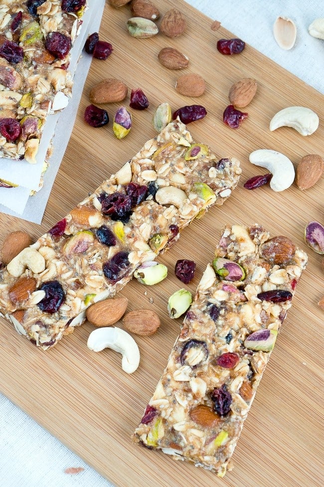 healthy homemade granola bars by delicious meets healthy