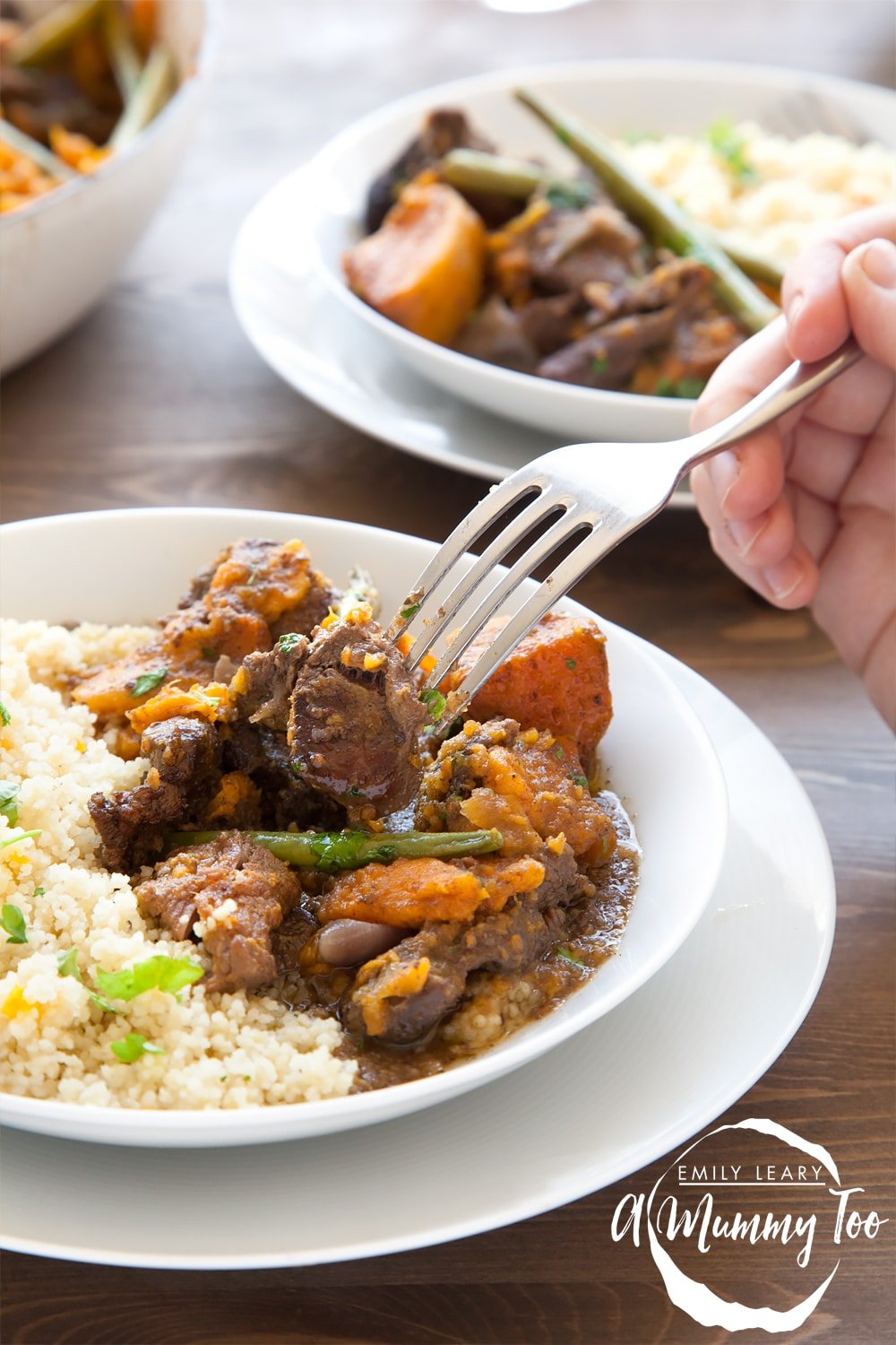 You'll love this deliciously warming casserole, made with sweet potato, melt-in-the-mouth-lamb and green beans, gently spiced with Moroccan notes and slow cooked to perfection.