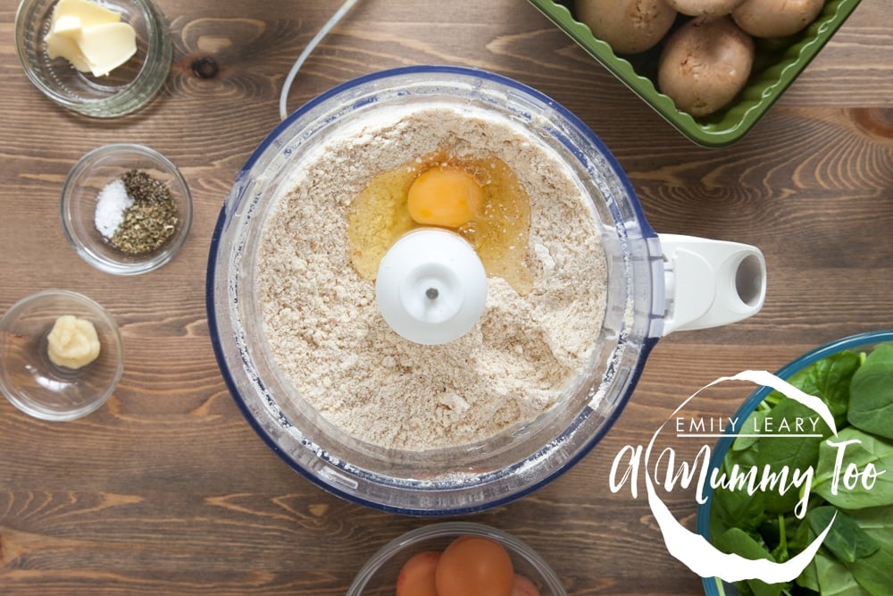 Add the eggs to your pastry mix