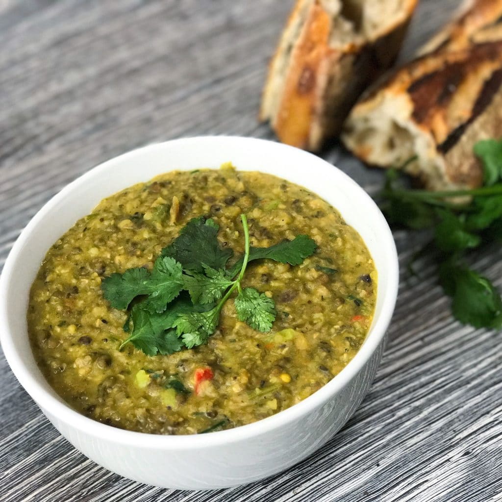 Mung Bean Daal with Coconut, Chili and Lime by Veggie LAD