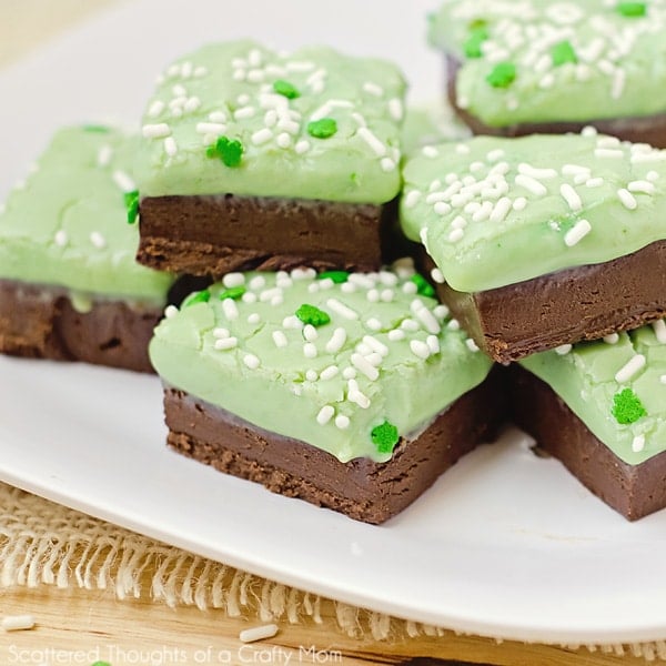 mint chocolate fudge by scattered thoughts of a crafty mom
