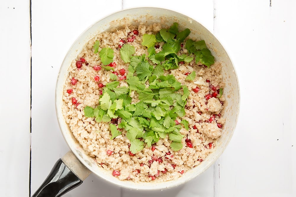 Stir the coriander into the couscous to finish