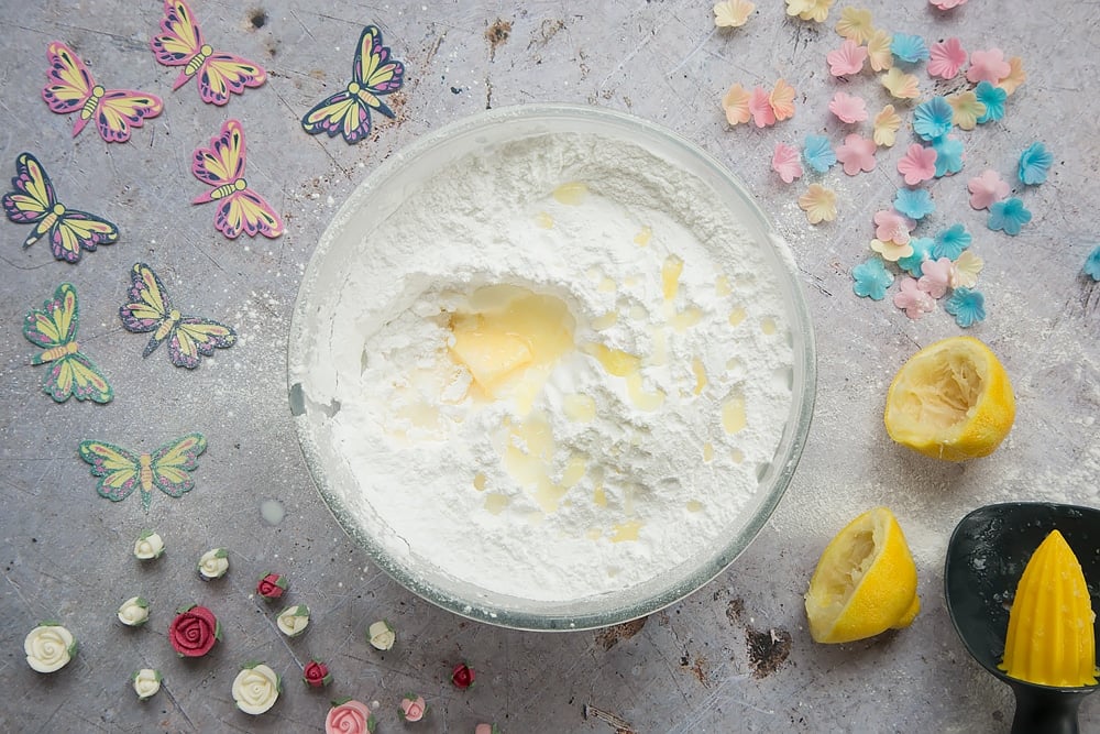 Continue mixing the ingredients to make your buttercream