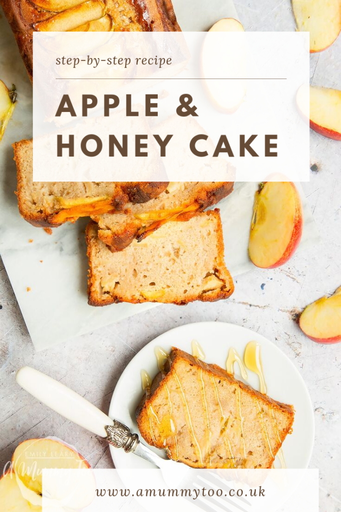 Apple, cinnamon and honey cake recipe A Mummy Too