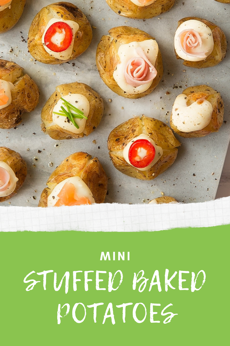 Mini Stuffed Potatoes Recipe — Bite Me More