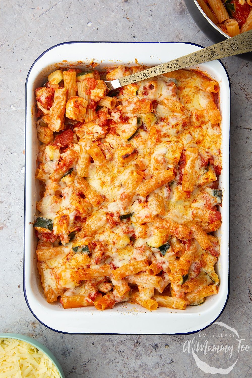 Delicious Smokey Halloumi Pasta Bake Recipe