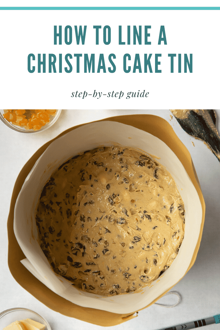 Christmas clearance cake tin