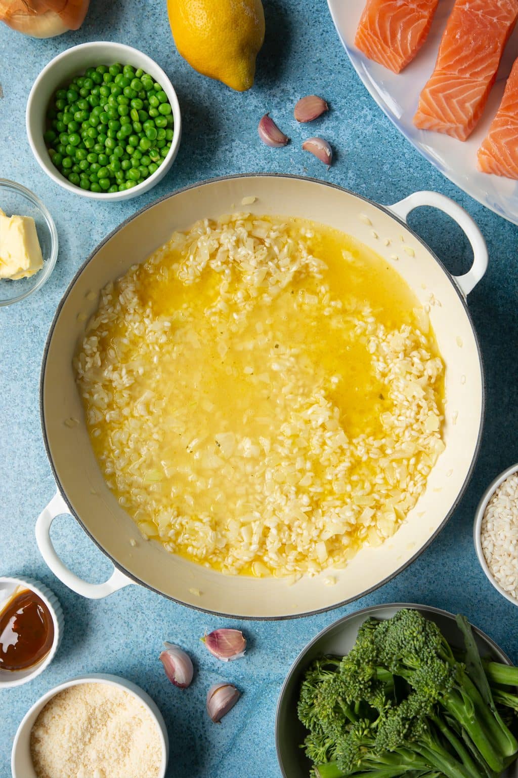 Easy Salmon Risotto