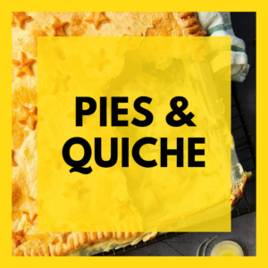 Pie and quiche recipes