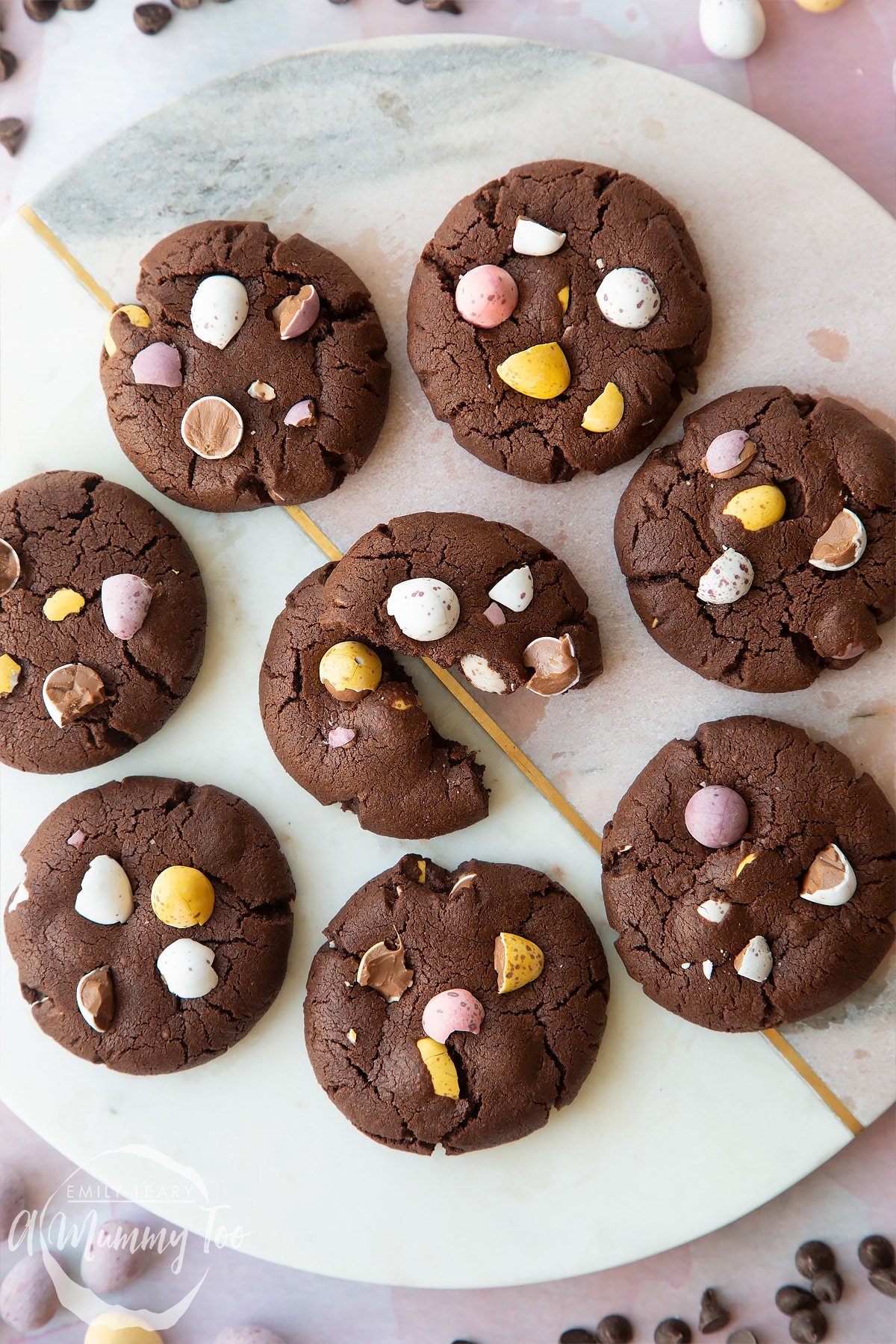 Chocolate Easter Cookies