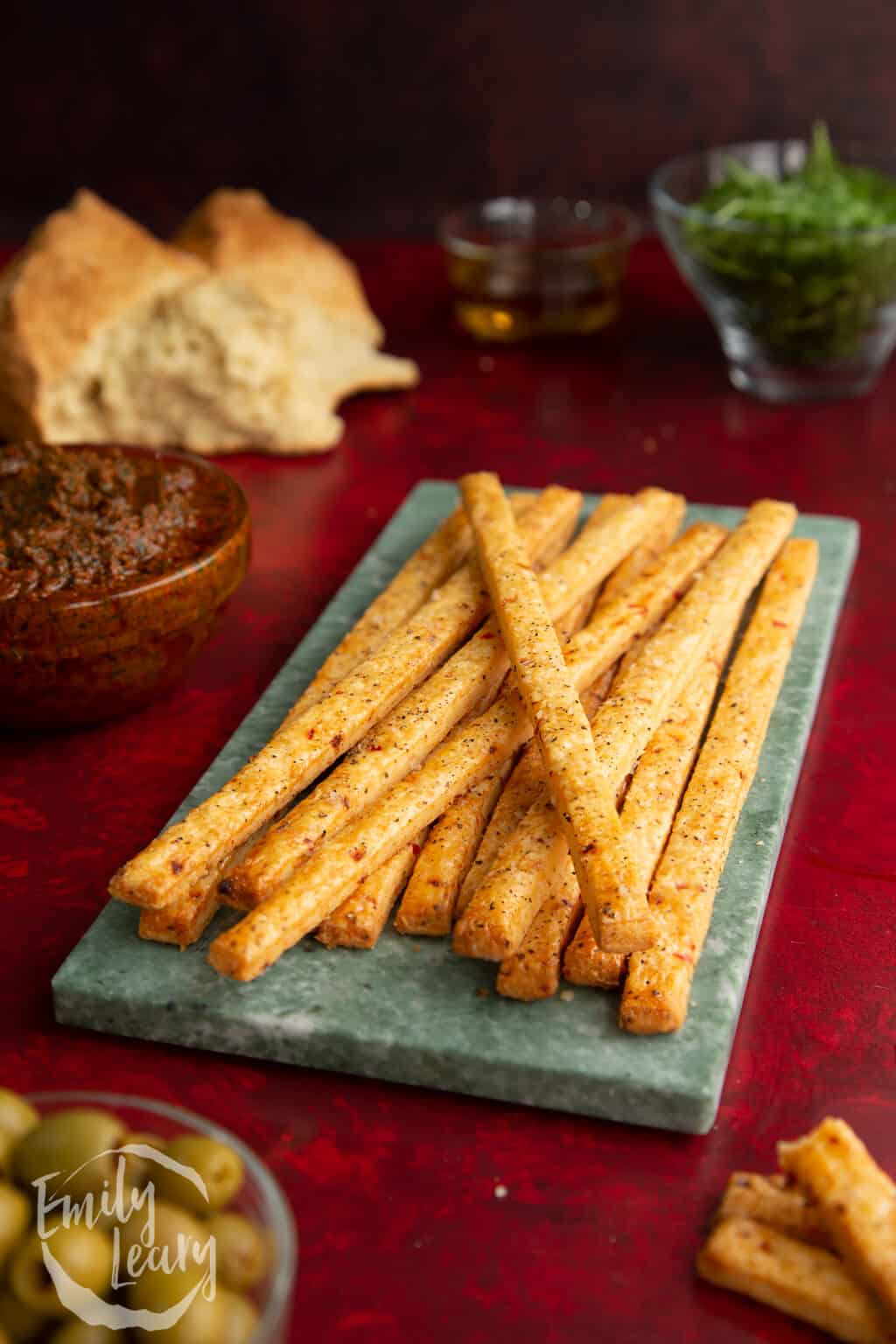 Spicy Cheese Straws