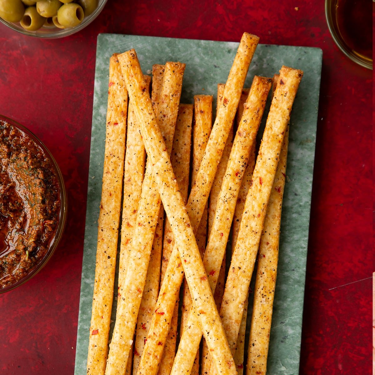 Spicy Cheese Straws