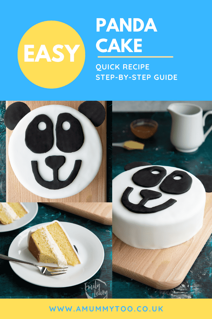 DIY Panda Cake Kit | Panda Baby Shower or 1st Birthday Cake