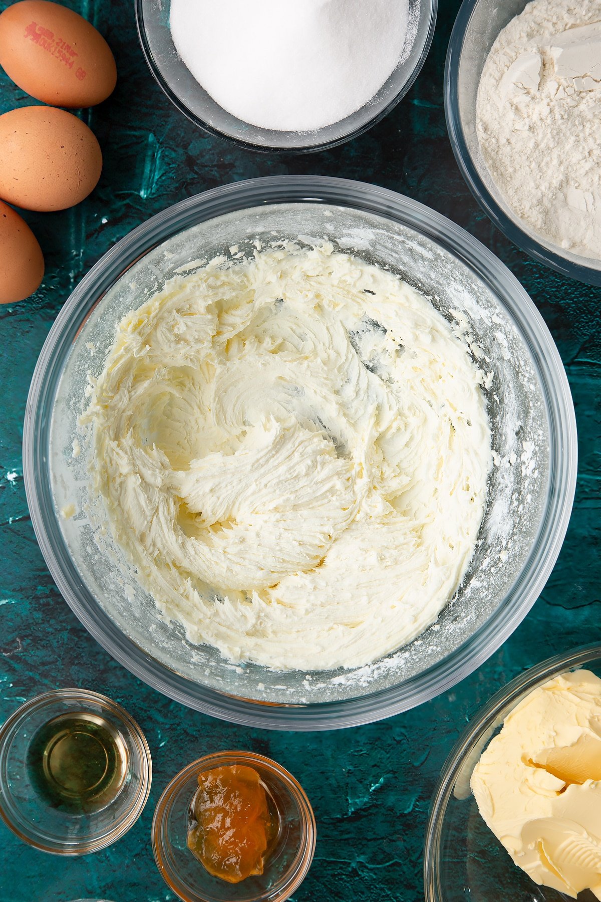 whisked softened butter and vanilla in a bowl and sifted icing sugar.