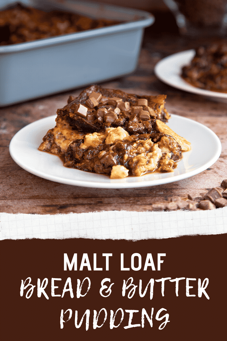 Malt Loaf Bread And Butter Pudding