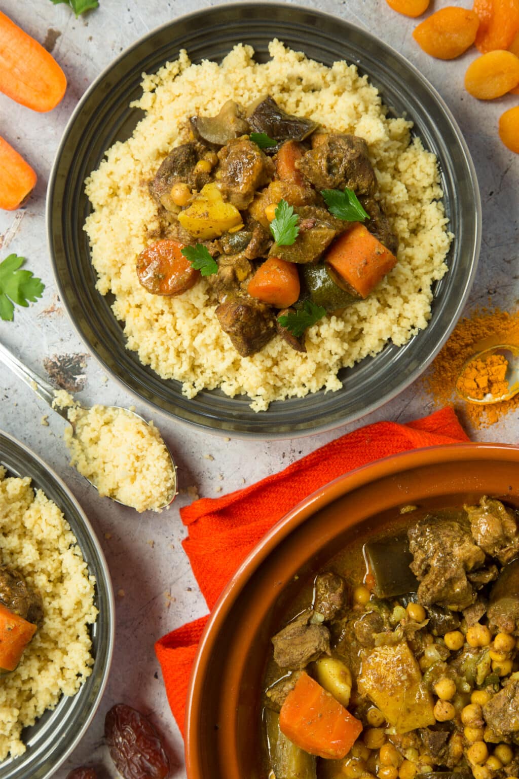 Aromatic Slow Cooker Lamb and Veg Tagine