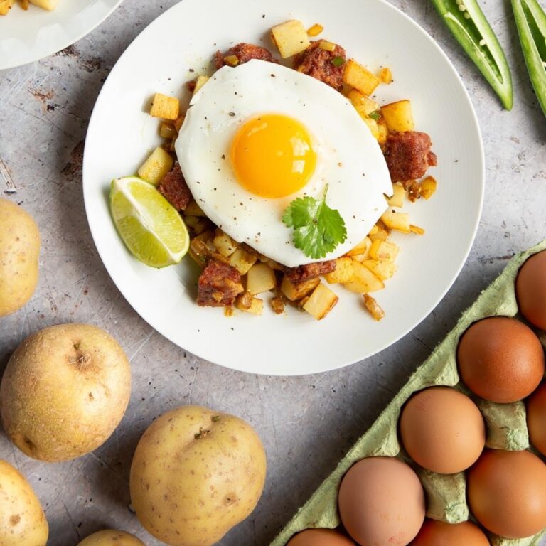 Curried Corned Beef Hash Recipe