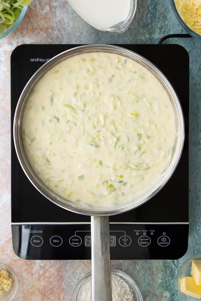 Leek and Cheese Sauce