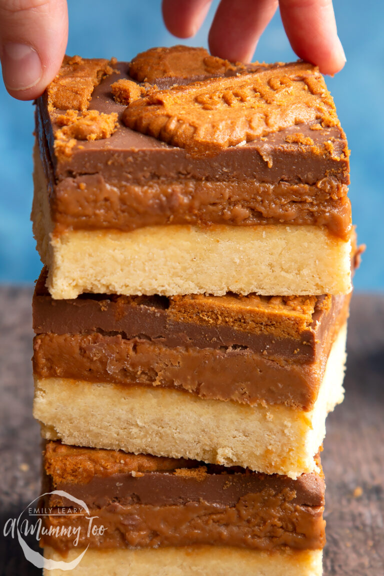 Biscoff Millionaires Shortbread