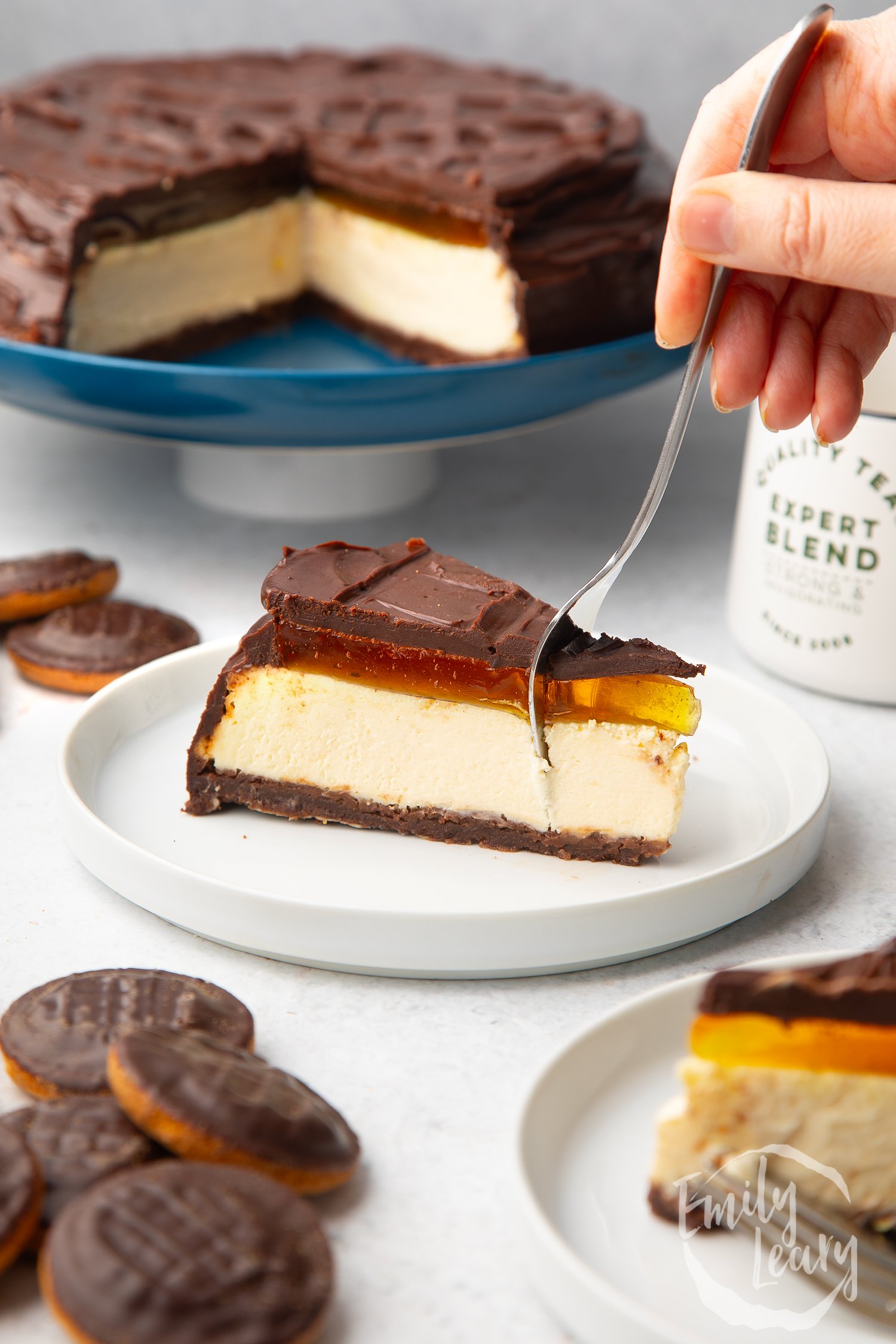 Jaffa Cake Cheesecake Jaffa Cake Cheesecake